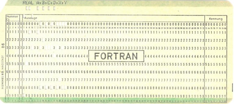 Язык программирования FORTRAN (ФОРТРАН).